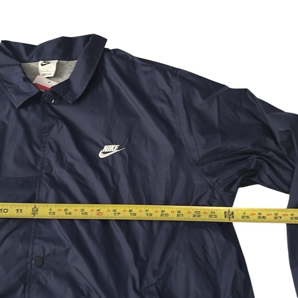 NWT Nike Club Men's Coaches’ Blue Jacket - Picture 8 of 10